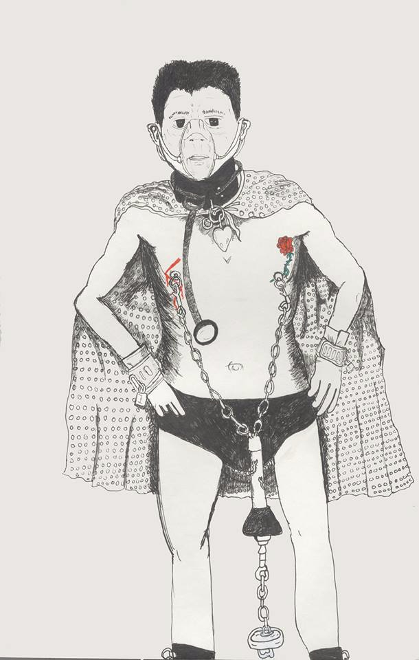 Bob Flanagan December 26th 1952-January 4th 1996 © Andrew Godfrey 2017